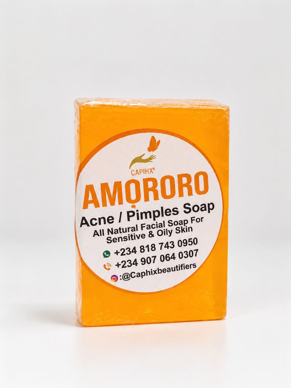 WhatsApp Image 2026-07-19 at 5.08.53 PM (3) AMORORO TUMERIC PIMPLES SOAP - Image 1