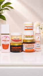 AMORORO CARAMEL SKIN TONE MINI SET