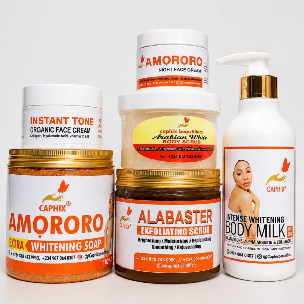 AMORORO SKIN BRIGHTENING MEDIUM SET